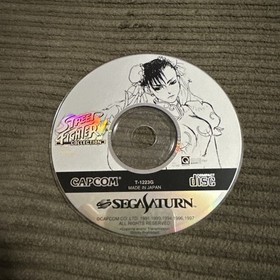 Street Fighter Collection Sega Saturn ONLY DISC 1