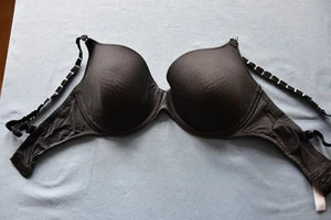 MARIE JO * L`Aventure * unterlegter Bügel BH 85 D Schwarz mit weißen Punkten - Bild 1 von 11