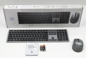 Dell KM7321W Ergonomic Multi-Device Wireless Keyboard & Mouse - Gray - Picture 1 of 18