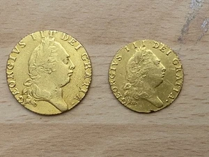 King George 111 gold Guinea &Half Guinea - Picture 1 of 2