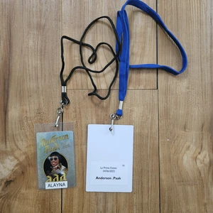 RARE PAIR OF ANDERSON PAAK & FREE NATIONALS TOUR BACKSTAGE PASSES 06/24/22 - Picture 1 of 4