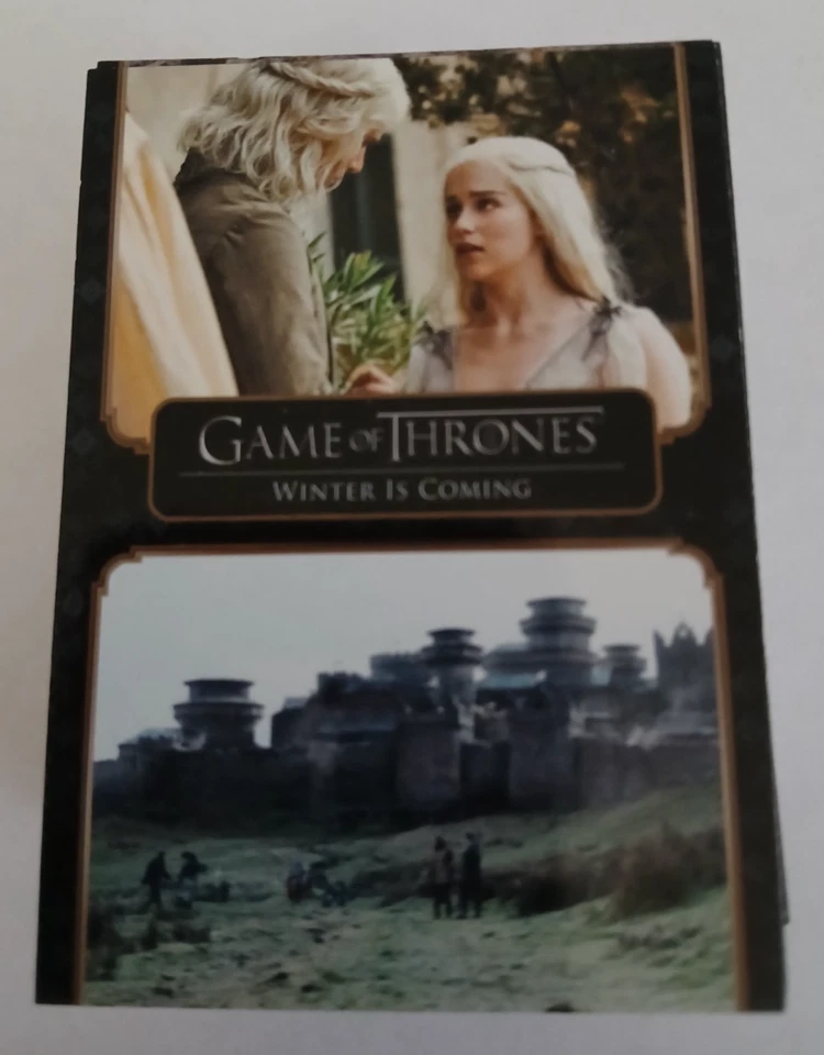 GOT Juego de Tronos la Serie Completa Vol 1 73 Juego Base de Cartas Foto 1 de 1