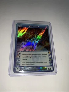 Chaotic TCG - Heptadd Primera Edición Ondulación Lámina SIN PROMOCIÓN COMO NUEVA (55/40/55/40) - Imagen 1 de 3