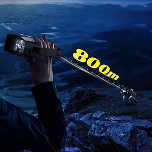 Zoom Binoculars with 2800FT Infrared for Clear For Nighttime Visibility - Picture 1 of 12