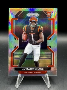 2021 Prizm Variation Silver Prizm #V337 Ja'marr Chase Rookie - Picture 1 of 8