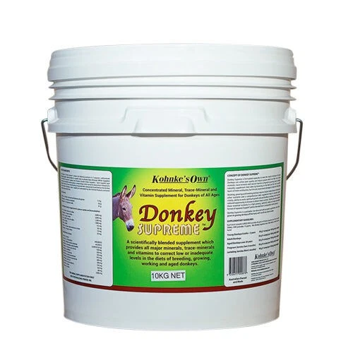 Kohnkes Own Donkey Supreme Concentrated Mineral Trace Supplement 10kg  - image 1 of 1