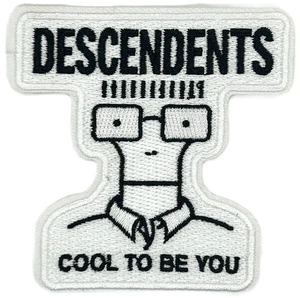 Bestickter Bügelbild Patch Applikation Descendents Cool to be You Rockmusik Band - Bild 1 von 1