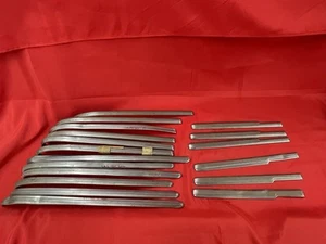 1942 1946 1947 1948 Chevy Chevrolet Fleetline Sergeant Stripes Stainless Trim - Picture 1 of 6