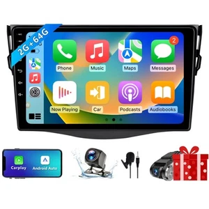 Radio estéreo de coche Android 13 de 9 pulgadas compatible con Toyota RAV4 (2006-2012), CON... - Imagen 1 de 8