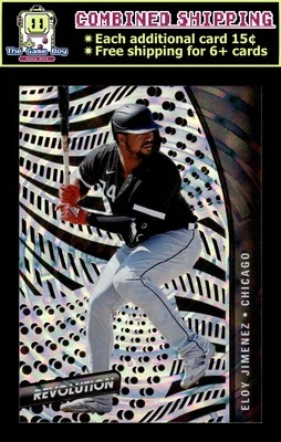 2021 Panini Chronicles Revolution #98 Eloy Jimenez - Chicago White Sox - Image 1 of 2