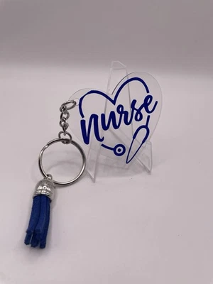 Llavero Acrílico Enfermera Azul Foto 1 de 2