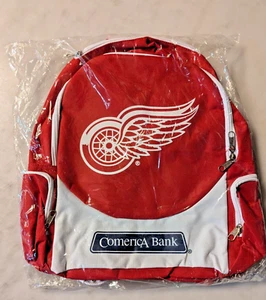 Detroit Red Wings Kids Backpack Fan Giveaway NHL Hockey School Comerica - Picture 1 of 4