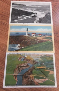(3) Vintage Postkarten Oregon Coast Highway - Bild 1 von 4
