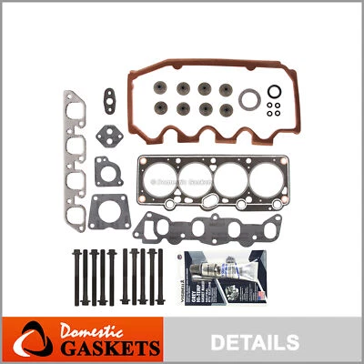Juego de pernos de junta de culata para Ford Escort Mercury Tracer 91-96 1,9 L SOHC 8V Foto 1 de 4