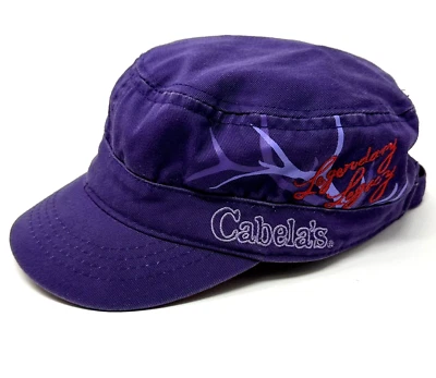Cabelas Gorra Juvenil Púrpura Estilo Militar Ajuste Ajustable Legendario Legado Usado Foto 1 de 4