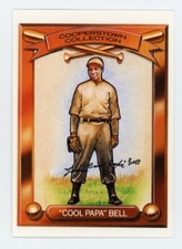 1989 Kahn's Cooperstown Collection JAMES COOL PAPA BELL Rare BASEBALL CARD NEGRO