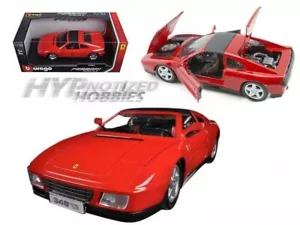BBURAGO1:18 FERRARI 348TS DRUCKGUSS ROT 18-16006 - Bild 1 von 5