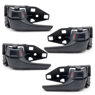 Set Handle Inner Door Black For Toyota Hilux Tacoma Revo Rocco SR5 2016 2025 Foto 1 de 4