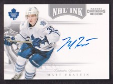 2011-12 Panini Contenders Hockey NHL Ink #59 Matt Frattin Auto