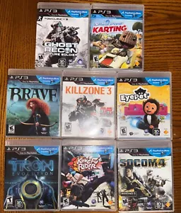 Lote de juegos PS3 MOVE (8 juegos) - Imagen 1 de 1