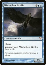 1X Misthollow Griffin Avacyn Restored NM/EX MTG CARD