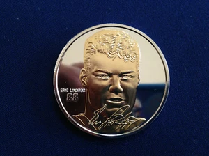 1991 Eric Lindros Gold über Silber Kunstmedaille Ser #197 1,5 Unzen E4842 - Bild 1 von 4