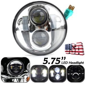 Faro LED de 5,75" 5-3/4 haz alto/bajo para motocicleta Harley Sportster XL1200 XL883 - Imagen 1 de 8