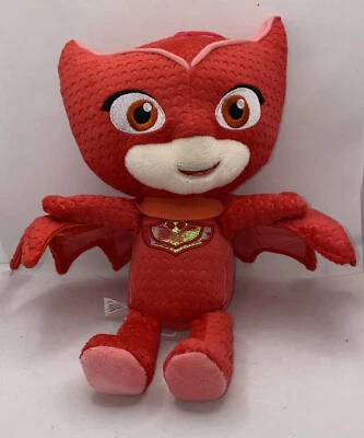 PJ Masks Red Owlette 12" Peluche Superhéroe Fiesta Juguetes Frogbox Juguete de Peluche Foto 1 de 4