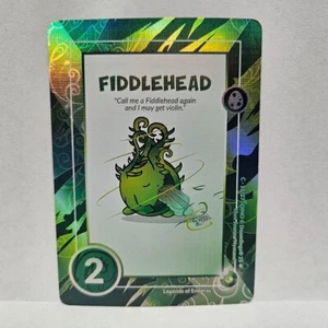 Doomlings Legends of Enderas Traits Fiddlehead 11/27 DINO 1st Ed Holo Foil - Picture 1 of 1