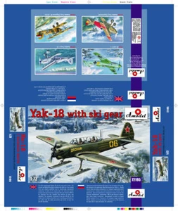 Amodel 72195 - 1:72 Yak-18 Avec Ski Vitesse - Neuf - Photo 1/1