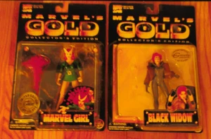 MARVEL GOLD COLLECTORS EDITION BLACK WIDOW & MARVEL GIRL (JEAN GRAY) NEUWERTIG - Bild 1 von 3