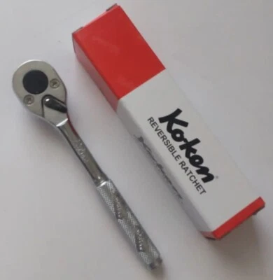 KOKEN  3/8” COMPACT RATCHET HANDLE 2749N-3/8  MADE IN JAPAN - Image 1 of 2
