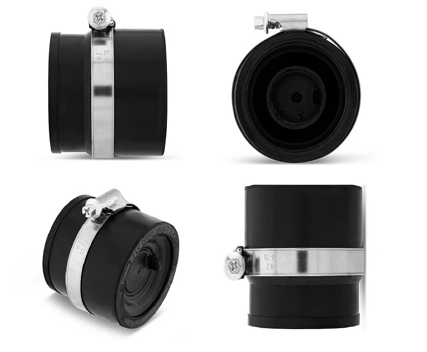 Konfix Verbinder SML Gussrohre Abwasserrohre Verbinder Anschlussmuffe DN 50-125 - Bild 1 von 3