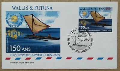 Wallis & Futuna 150 Years Of The UPU First Day Cover 2024-ZZIAA - Image 1 of 4
