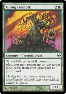TILLING TREEFOLK ~mtg NM Eventide Com x1 - Picture 1 of 1