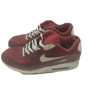 Nike Air Max 90 Sneakers Size 13 Essential 537384-605 Low Top Burgundy - Picture 1 of 10