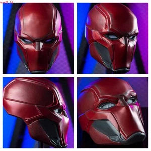 Batman Red Hood Helmet Mask Robin Visor DC Comics Superhero Cosplay Mask Unsex - Picture 1 of 11