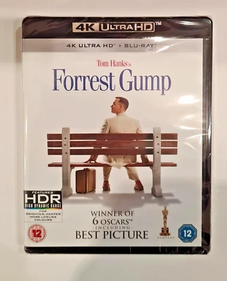 4K UHD BLU-RAY  FORREST GUMP   BRAND NEW SEALED UK STOCK - Image 1 of 2