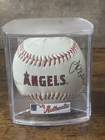 Anaheim Angels baseball souvenirs 2010 team beans replica auto ball with case Cover