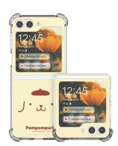 Galaxy Z Flip 5 Genuine Sanrio Character Pompompurin Z Flip 5 Phone Case - Picture 1 of 1