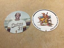 1974 McDonalds San Diego Padres discs -complete set of 9 - Dave Winfield rookie