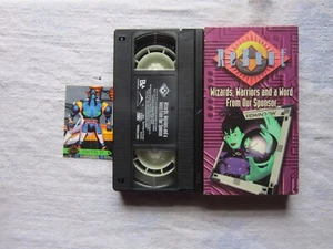 ReBoot: Wizards, Warriors and a Word From Our Sponsor VHS w/ card ABC Kids - Picture 1 of 1