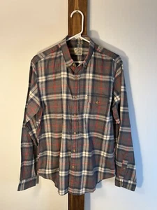 J.CREW Men’s Medium Button Down Lightweight Flannel Fall 2014 Collection - Picture 1 of 5