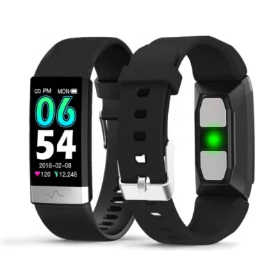 Indigi® Sporty Bluetooth SmartWatch w/ Pedometer + Heart Sensor +Call/SMS Notify - Image 1 of 4
