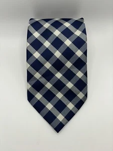 Blue Plaid Tie From George (TR9) - Picture 1 of 1