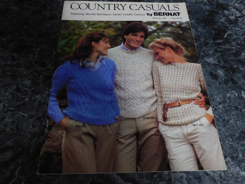 Country Casuals by Bernat Book No 261 - Image 1 of 1