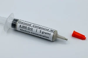Diamond Paste Kit of 4 x 5 Grams Each, Polishing Lapidary 25% Concentration (M) - Picture 1 of 12