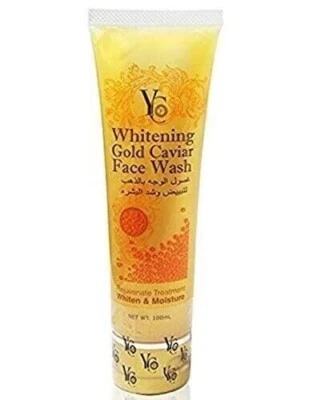 Jabón facial YC Whitening Gold Caviar para hombre - 100 ml Foto 1 de 4