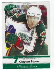 2009-10 Houston Aeros (AHL) Clayton Stoner