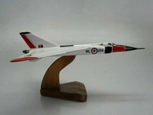 CF-105 Arrow Avro CF105 Canada Interceptor Airplane Desk Wood Model Small New - Picture 1 of 5